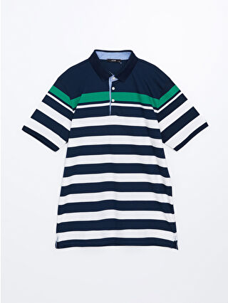 لون خوخي مخطط