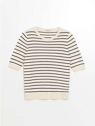 Ecru Striped