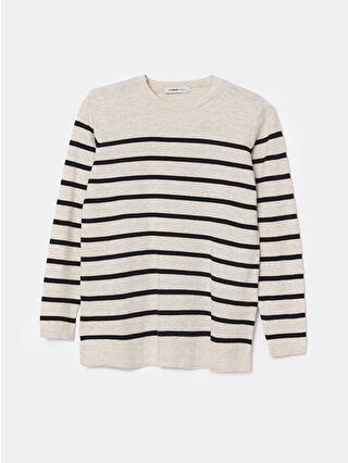 Light Beige Striped