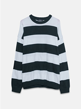 Mid Green Striped