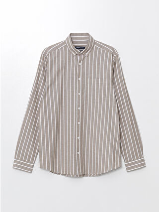 Dark Beige Striped