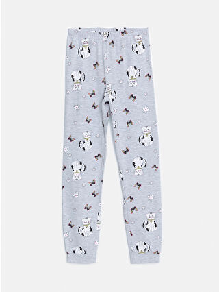 Gri Melanj Baskılı