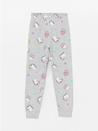 Gri Melanj Baskılı