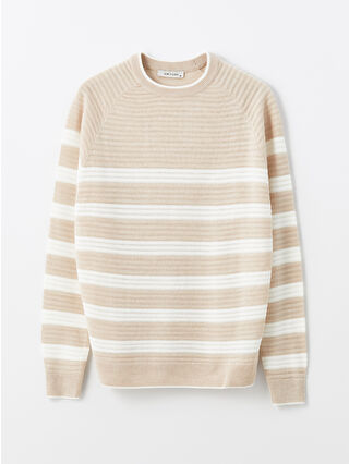Beige Striped