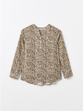 Dark Khaki Printed