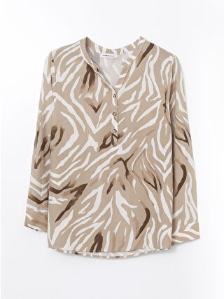 Beige Printed