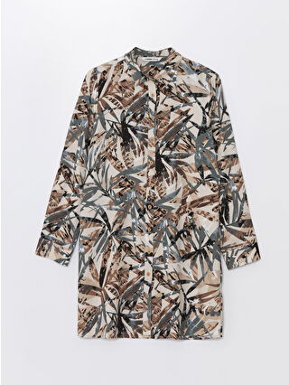 Brown Printed