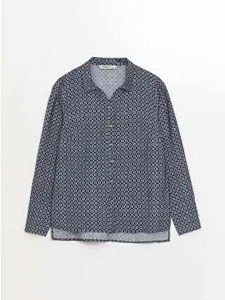 Navy Printed