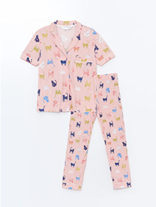 Dull Pink Printed