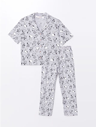 Gri Melanj Baskılı