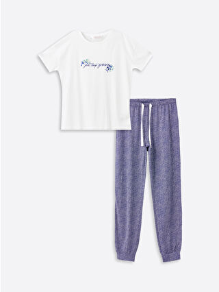 Purple Printed