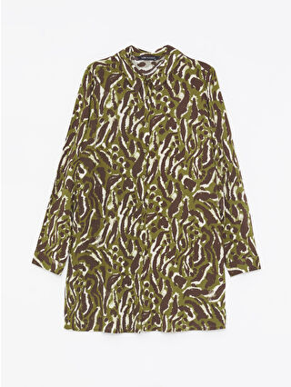 لون كاكي فاتح مطبوع