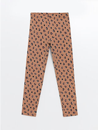 Açık Kahverengi Baskılı