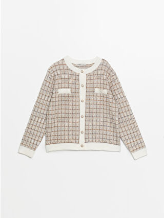 Ecru Jacquard