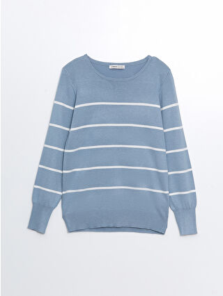 Dull Blue Striped