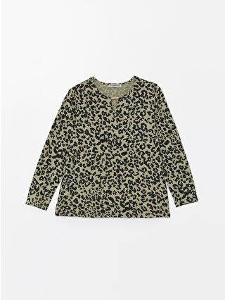 Dull Green Printed