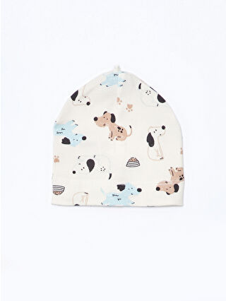 Açık Bej Baskılı