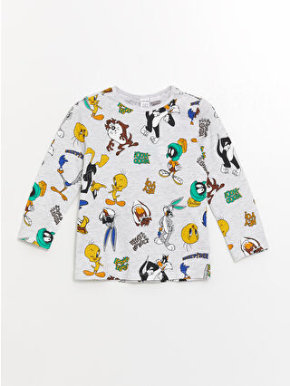 Gri Melanj Baskılı