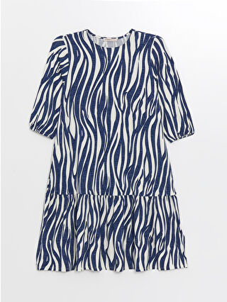 Navy Printed