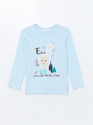 holly。様 LCW Kids Bordo Bisiklet Yaka Kalın Çiçekli Kız Bebek Sweatshirt