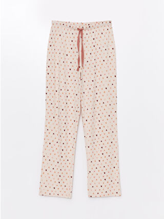 Beige Melange Printed