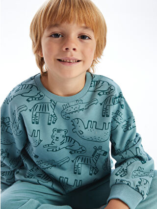 Mat Yeşil Baskılı