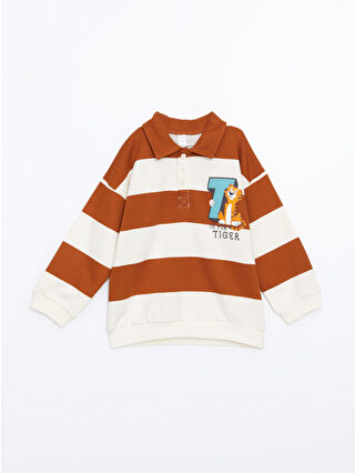 Açık Kahverengi Baskılı