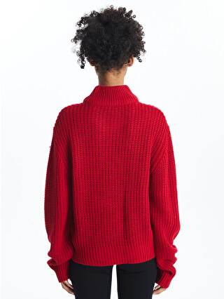 XSIDE Half Turtleneck Women's Knitwear Sweater - W4AK25Z8-HNK | LC
