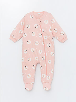 LC Waikiki Pembe 2.5 Tog Kız Bebek Uyku Tulum( 0-12 Ay Patikli, 12 Ay+ Patiksiz)