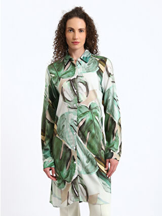 Light Olive Green Printed