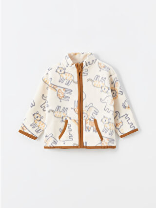 Açık Bej Baskılı