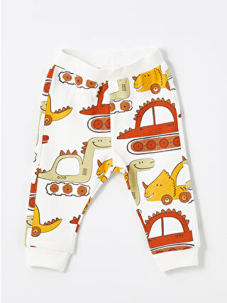 Açık Bej Baskılı