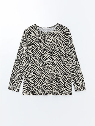 Dark Beige Printed