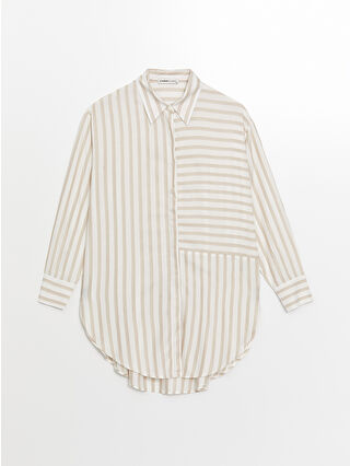 Beige Striped