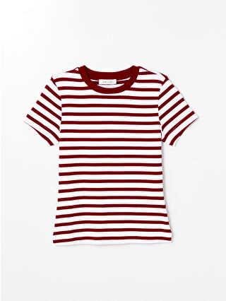 لون أحمر ساطع مخطط