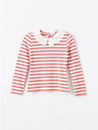 Dull Pink Striped