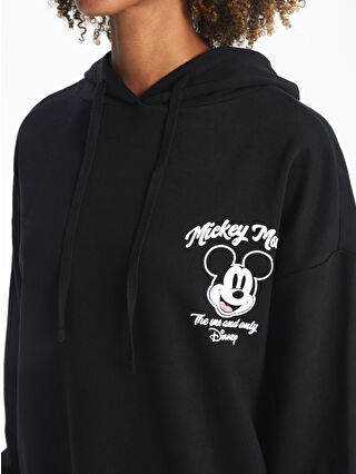 XSIDE Mickey Mouse Printed Oversize Women's Thick Hoodie