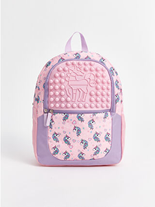 Pembe Baskılı