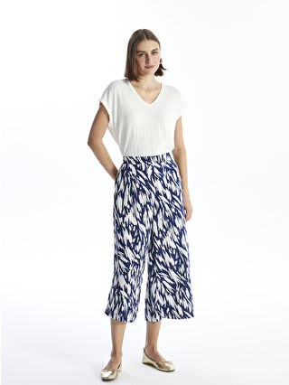 Navy Printed