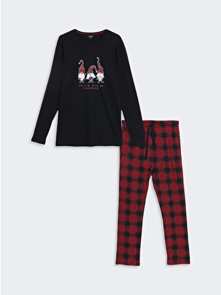 Red Printed