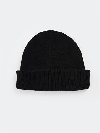 Basic Men's Knit Beanie -W4CR86Z8-CVL - LC Waikiki