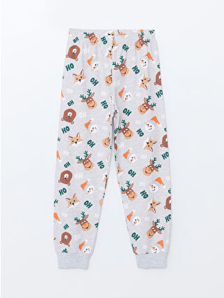 Gri Melanj Baskılı