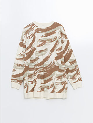 Brown Printed