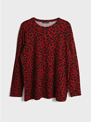 Red Printed