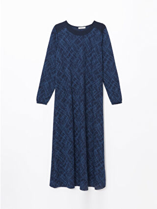 Navy Jacquard