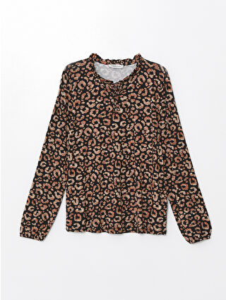 Brown Printed