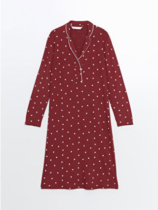 Light Bordeaux Printed