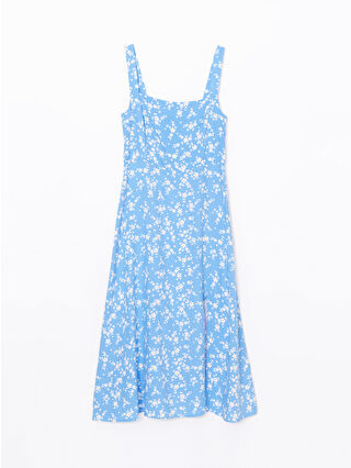 Pastel Blue Printed
