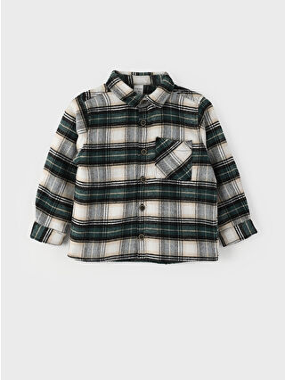 Light Petrol Checked