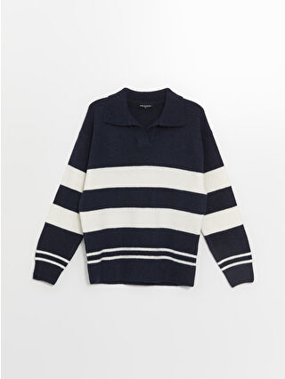 Navy Striped